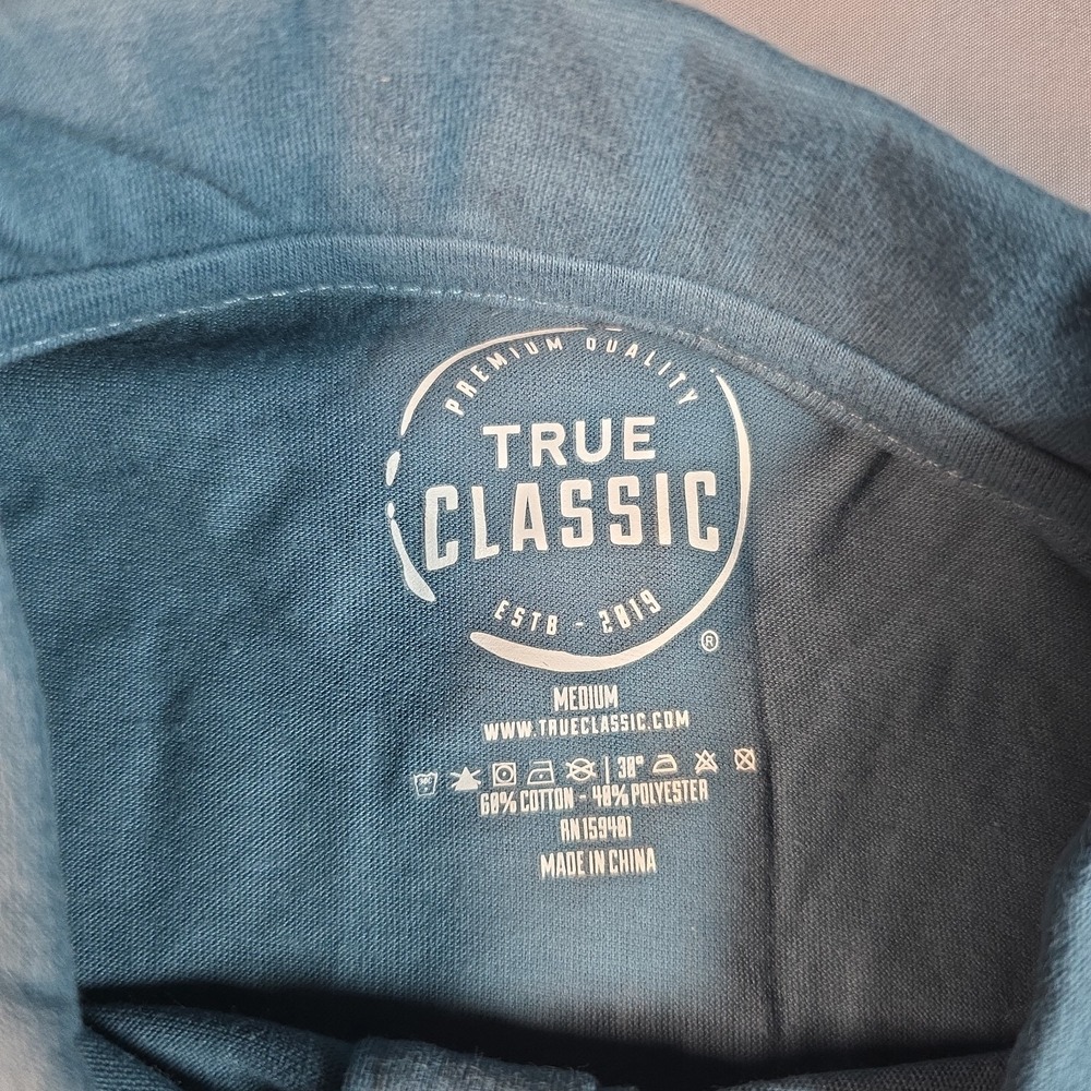 True Classic Polo Medium (2 pack) Light Heathered Blue, Turquoise - Picture 10 of 10
